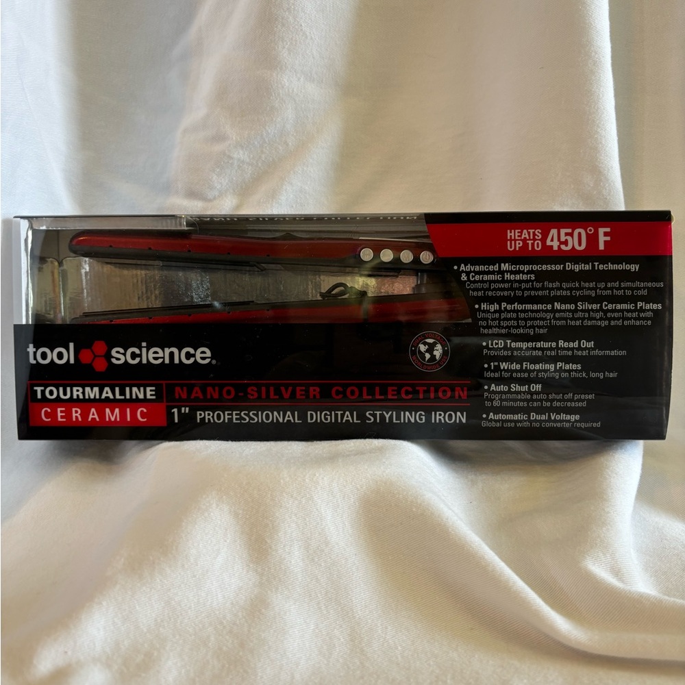 Tourmaline Ceramic 1 inch Professional Digital Styling Iron